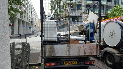 Sudbury waste clearance team at work