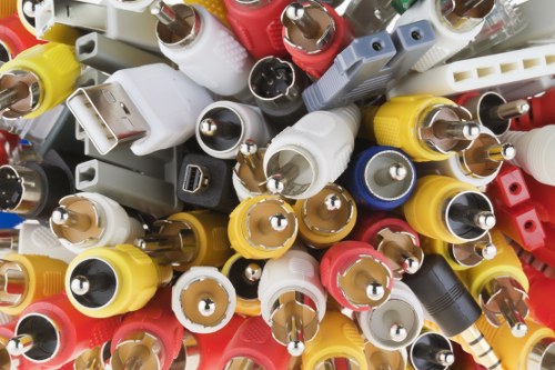 Staff reviewing health and safety policy documents